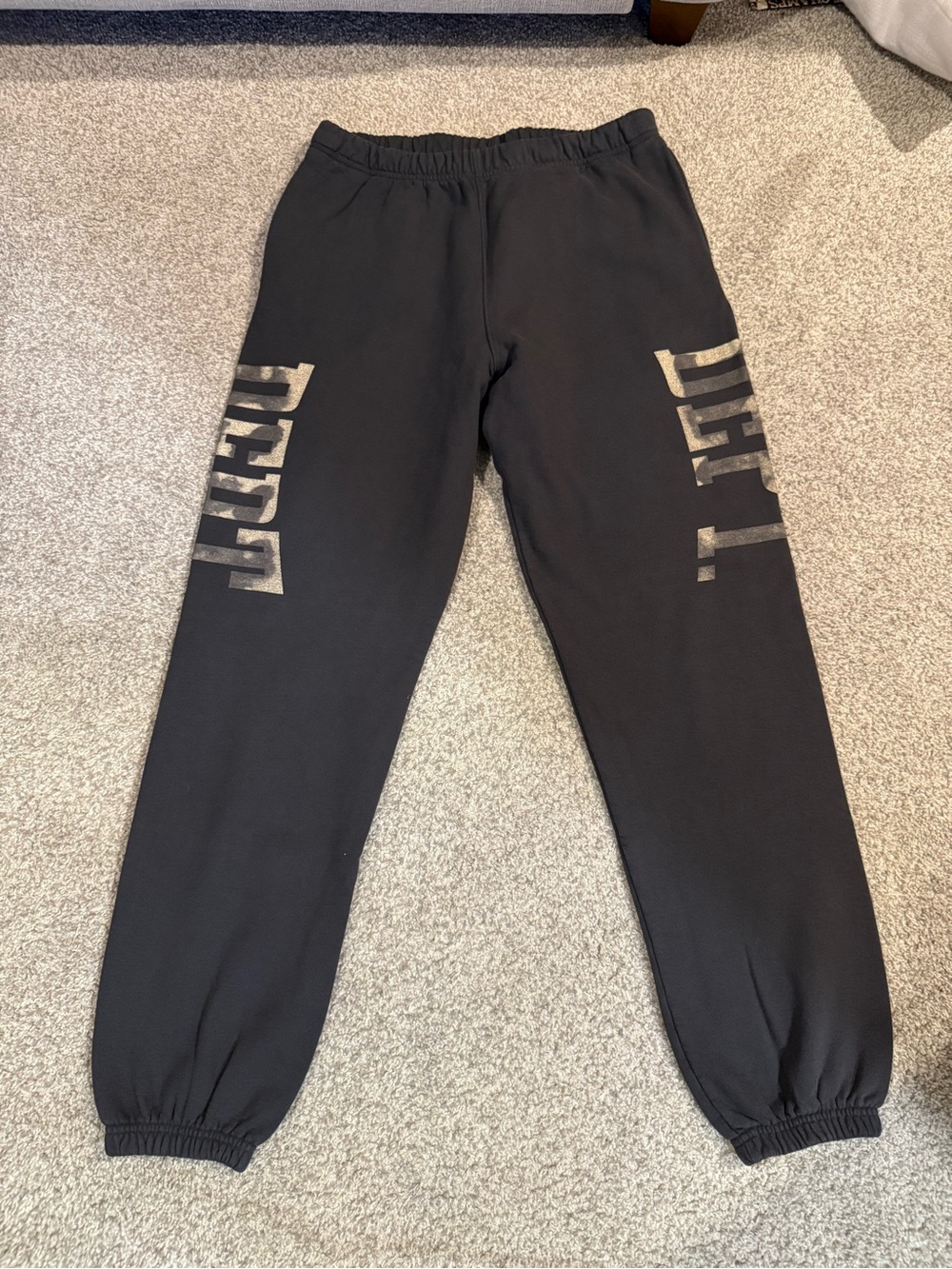 Gallery Dept. Dept Gym Sweatpants Joggers Black Sz XL